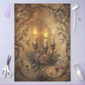 Gothic Junk Journal Serie Ontwerp 20 Tissuepapier (Craft)