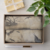 Gothic Junk Journal Serie Ontwerp 2 Tissuepapier (Geschenk)