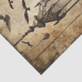 Gothic Junk Journal Serie Ontwerp 2 Tissuepapier (Detail)