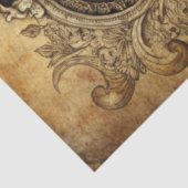 Gothic Junk Journal Serie Ontwerp 6 Tissuepapier (Detail)