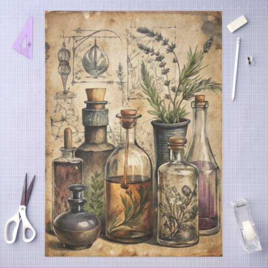 Gothic Junk Journal Series Design 22 Tissuepapier (Craft)