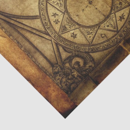 Gothic Junk Journal Series Design 23 Tissuepapier (Detail)