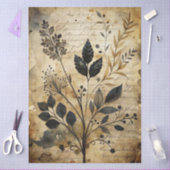 Gothic Junk Journal Series Design 7 Tissuepapier (Craft)