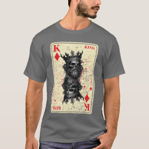 Gothic kaartspel Halloween griezelige horror Konin T-shirt
