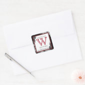 Gothic kant bruiloft cadeau label (Envelop)
