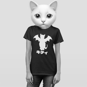 GOTHIC KAT VLEERMUIS KAT JAPANS SHIRT