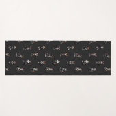 Gothic Katten Yogamat (Voorkant (horizontaal))