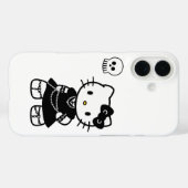 Gothic Kawaii Kitty – Emo Esthetiek iPhone / iPad Case-Mate iPhone Case (Achterkant (horizontaal))