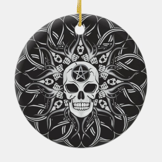 Gothic Keramisch Ornament (Achterkant)