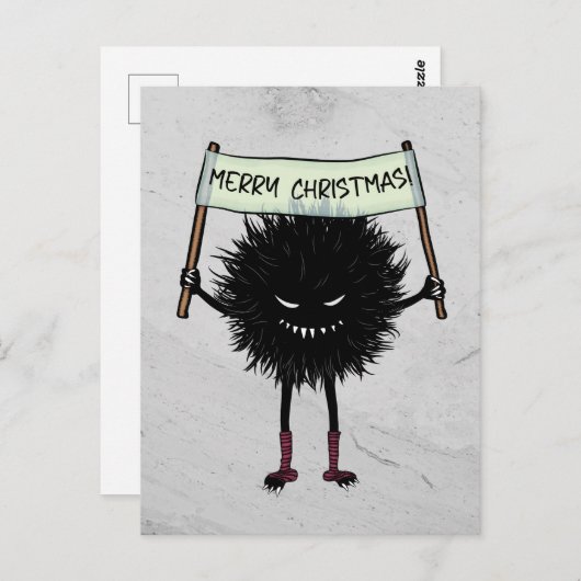 Gothic kerktekenbok briefkaart (Voorkant / Achterkant)