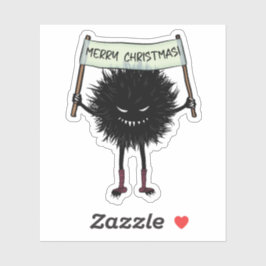 Gothic kerktekenbok sticker