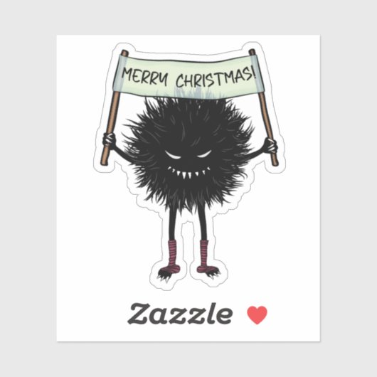 Gothic kerktekenbok sticker (Vel)