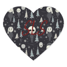 Gothic Kerst Initiaal