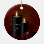 Gothic Kerstkaarles Ornament (Achterkant)