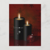 Gothic Kerstkaarles Ornament Holiday Briefkaart (Voorkant)