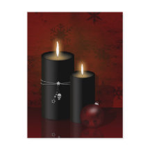 Gothic Kerstkaarles Ornament Holiday Briefkaart