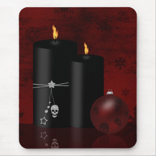 Gothic Kerstkaarles Ornament Muismat