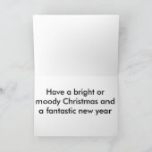 Gothic-kerstkaart Feestdagen Kaart (Binnen)