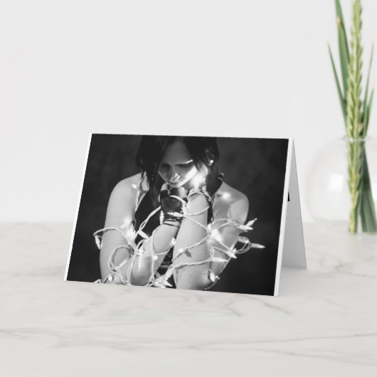 Gothic-kerstkaart Feestdagen Kaart (Voorkant)