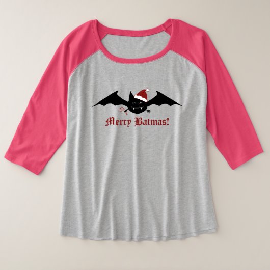 Gothic Kerstknuppel T-shirt (Design voorkant)