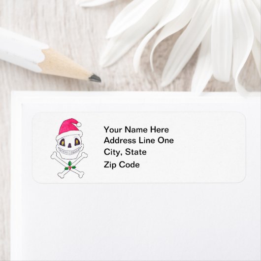 Gothic kerstman Sull en Kroesbotten Etiket (Insitu)