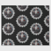 Gothic Kerstmis Cadeaupapier (Vlak)