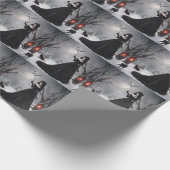 Gothic Kerstmis Cadeaupapier (Hoek)