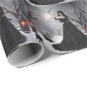 Gothic Kerstmis Cadeaupapier (Rol Hoek)