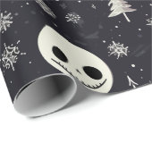 Gothic Kerstmis Cadeaupapier (Rol Hoek)