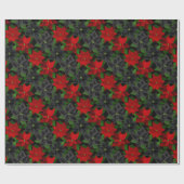 Gothic Kerstmis Cadeaupapier (Vlak)