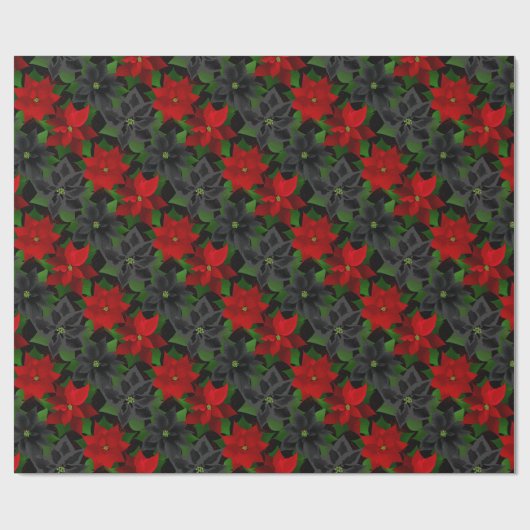 Gothic Kerstmis Cadeaupapier (Vlak)