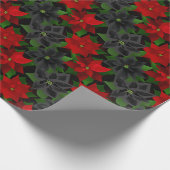 Gothic Kerstmis Cadeaupapier (Hoek)