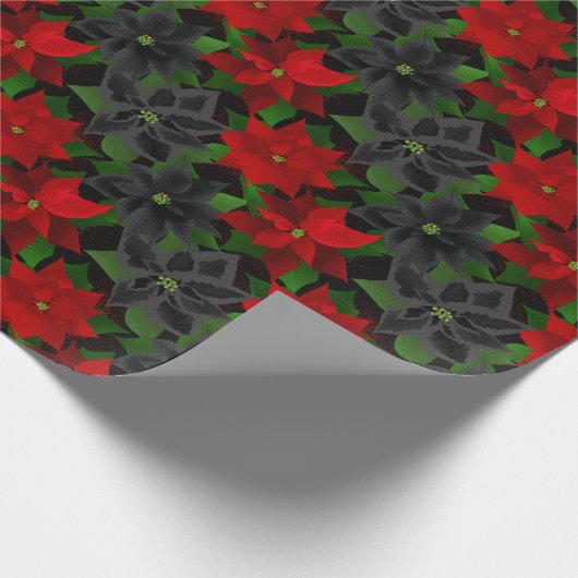 Gothic Kerstmis Cadeaupapier (Hoek)