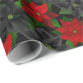 Gothic Kerstmis Cadeaupapier (Rol Hoek)