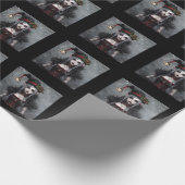 Gothic Kerstmis Cadeaupapier (Hoek)