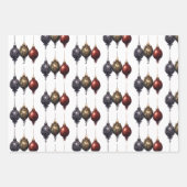 Gothic Kerstmis Inpakpapier Vel (Voorkant 3)