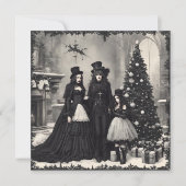 Gothic Kerstmis Kaart (Voorkant)