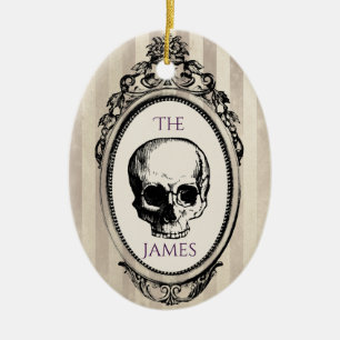 Gothic Kerstmis Keramisch Ornament