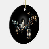 Gothic Kerstmis Keramisch Ornament (Rechts)
