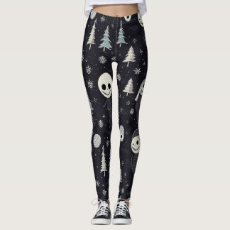 Gothic Kerstmis Leggings
