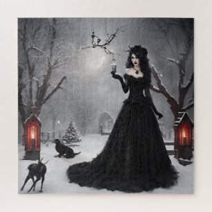 Gothic Kerstmis Legpuzzel