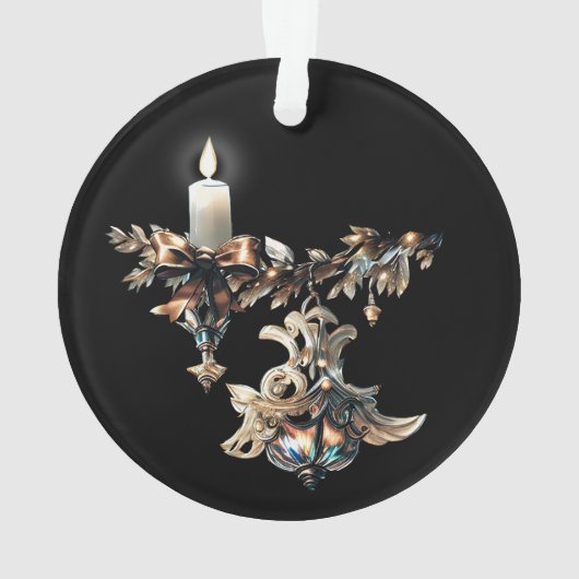 Gothic Kerstmis Ornament (achterkant)
