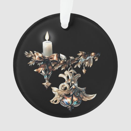 Gothic Kerstmis Ornament (voorkant)