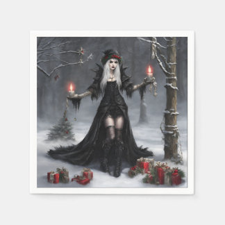 Gothic Kerstmis Servet
