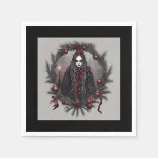 Gothic Kerstmis Servet