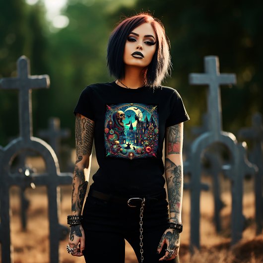 Gothic Kerstmis T-shirt