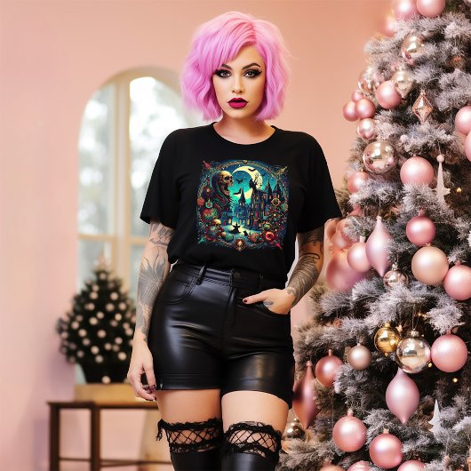 Gothic Kerstmis T-shirt