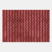 Gothic Kersttrio Inpakpapier Vel (Voorkant)