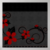 Gothic Kimono Design Poster (Voorkant)