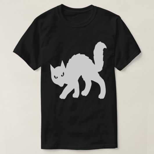 GOTHIC KITTY CAT SHIRT (Design voorkant)
